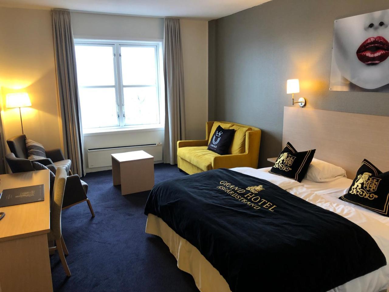 Grand Hotel Asgardstrand - Unike Hoteller Kültér fotó